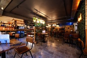 the kitchen at the cupola