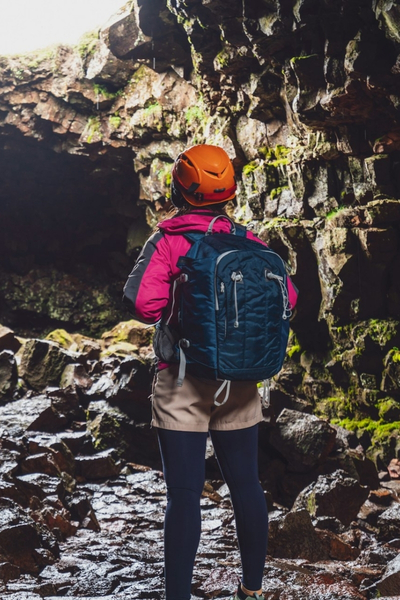 Caving - Exploring a limestone cavern in the Hope Valley